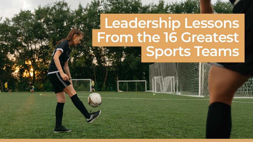 leadership lessons from sports soccer player